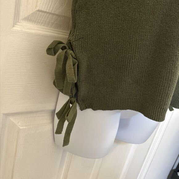 NWT Time & Tru Women’s Sweater Tank Top Green Knit Sleeveless Shirt Size XL 16-1 - Picture 6 of 16